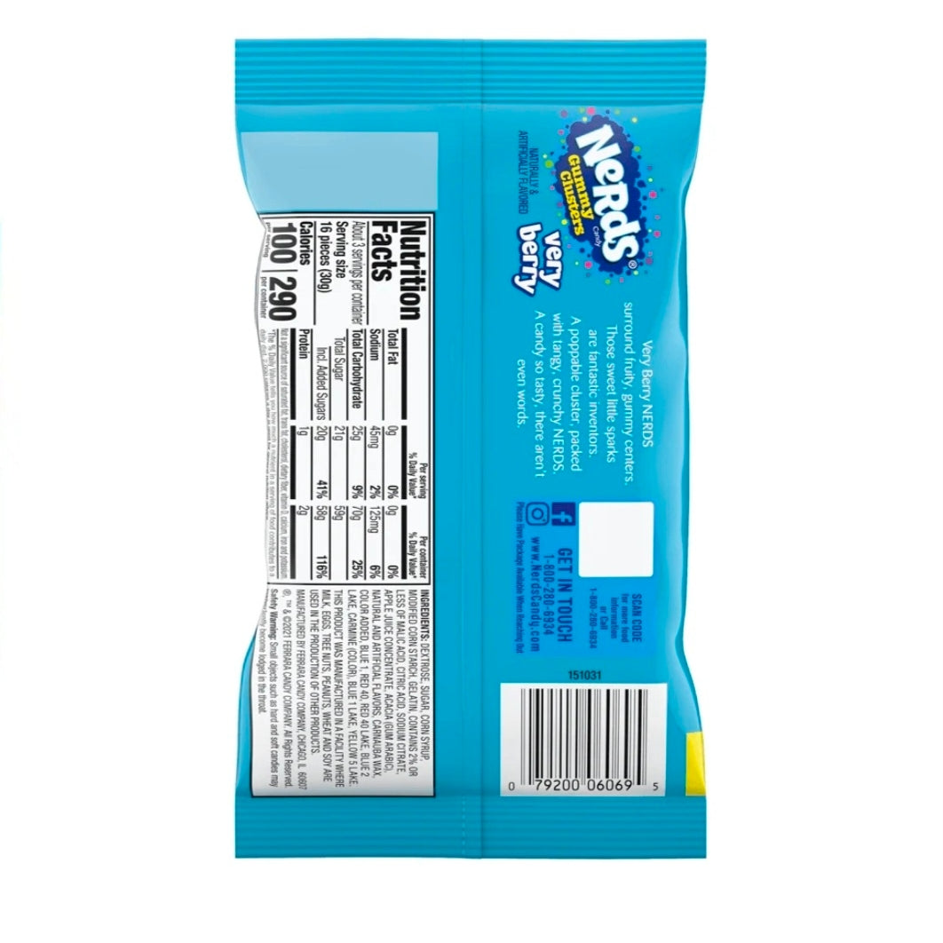 Nerds Gummy Clusters Very Berry Share Pack