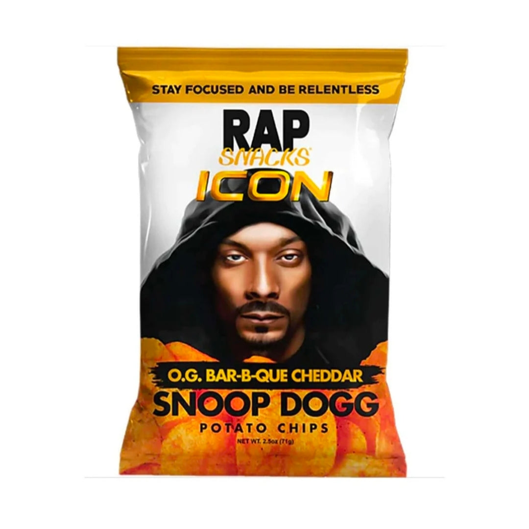 Rap Snacks Cheddar BBQ Snoop Dogg