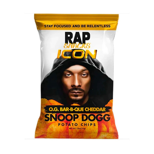 Rap Snacks Cheddar BBQ Snoop Dogg